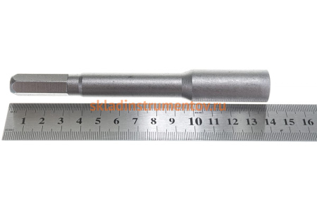 Удлинитель для сверла Левиса, хвостовик 12мм, HEX 12.5, 140мм STAYER PROFESSIONAL 2952-12-140