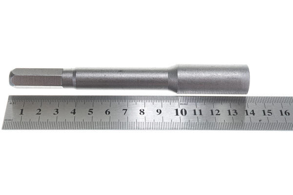 Удлинитель для сверла Левиса, хвостовик 12мм, HEX 12.5, 140мм STAYER PROFESSIONAL 2952-12-140