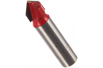 Фреза пазовая галтельная (12.7х54 мм; V-образная 90) АТАКА 112127 38163