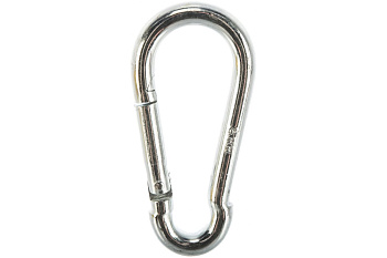 Карабин оцинкованный DIN 5299С 25 шт. (8 мм; ТФ5) Зубр 4-304545-08