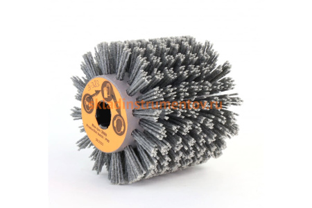 Щетка (110х100х19 мм; +4 паза; P60; полимерный ворс) ОСБОРН 3-383 FEL110100P60PGR