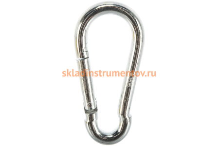 Карабин оцинкованный DIN 5299С 25 шт. (8 мм; ТФ5) Зубр 4-304545-08