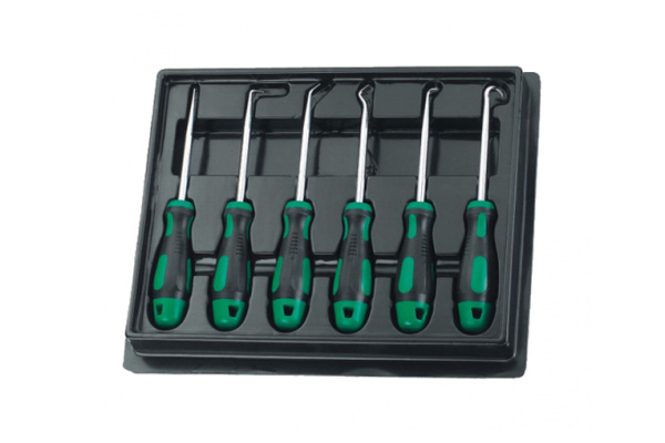 Набор крючков 6 предметов для демонтажа уплотнительных колец Jonnesway AI030027