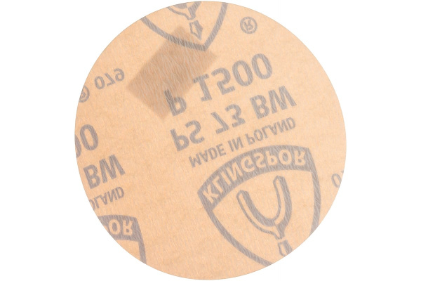 Круг шлифовальный на липучке для обработки красок, лаков и шпаклевок (125 мм; Р1500) KLINGSPOR 312647