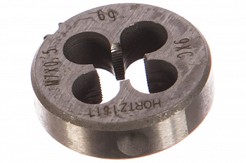 Плашка М 7 х0.5 9ХС HORTZ 203995