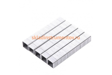 Скобы 10 мм, для мебельного степлера, тип 53,1000 шт SPARTA 41613