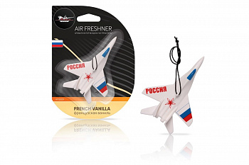 Подвесной ароматизатор Airline Истребитель, французская ваниль AFIS009