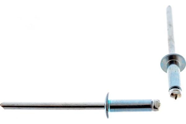 Заклепка вытяжная открытая сталь/сталь St/St (50 шт; 4x12 мм; Борт: Стандарт) MESSER 114014012-50