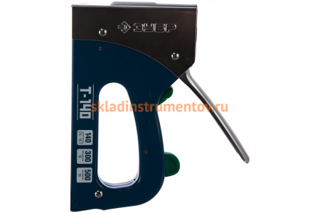 Стальной степлер ЗУБР Про-140 тип 140, 300, 500, 4-31573