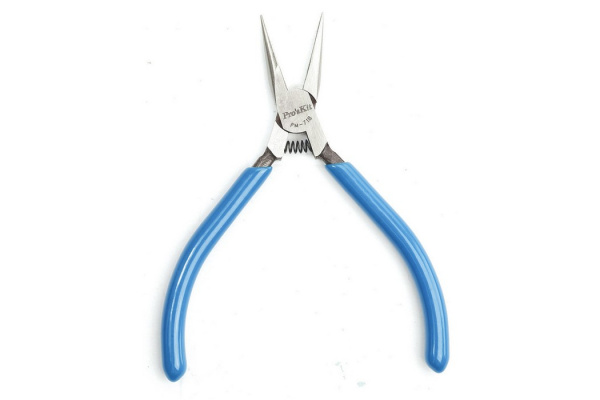 Длинногубцы мини без насечки ProsKit PM-718 118мм С00035838