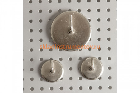 Магнитный крючок, 2 шт. КОБАЛЬТ основание 37,5 мм, до 3,6 кг, блистер 918-078