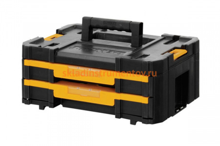 Ящик DEWALT TSTAK с 2-мя выдвижными секциями DWST1-70706 STANLEY 1-70-706