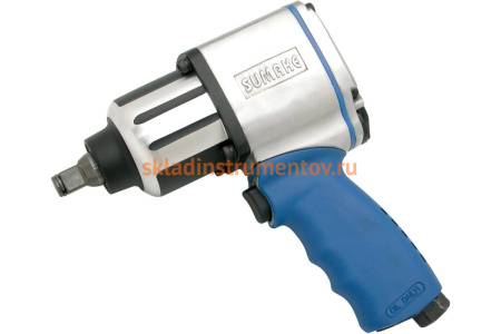 Пневматический ударный гайковерт Sumake ST-M3007K + набор ударных головок 8095020