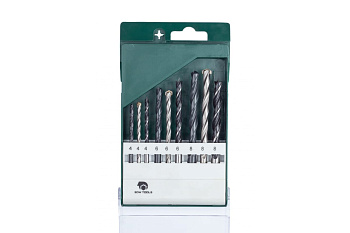 Набор сверл HB9-C3 (9 шт; металл/бетон/дерево - 4, 6, 8 мм) SDW TOOLS se00017