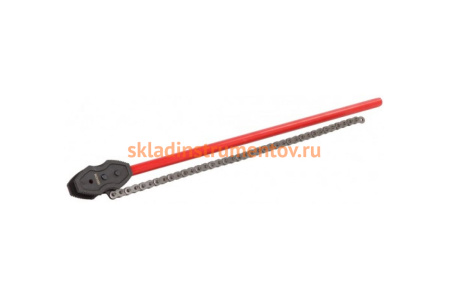 Двуконцевой двусторонний цепной трубный ключ REKON до 8" 029008