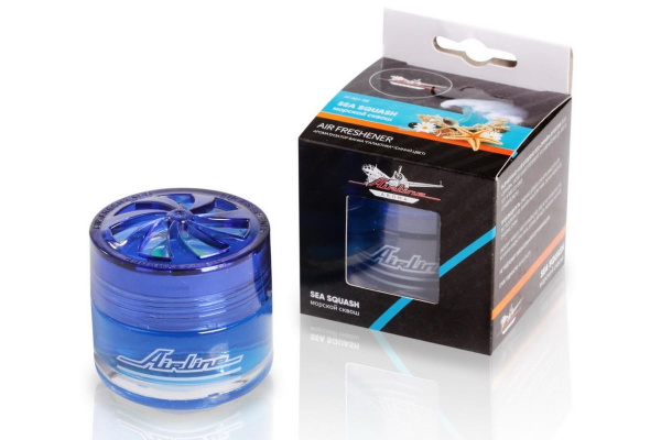Ароматизатор-банка Airline Галактика, морской сквош, синяя AF-A01-SM