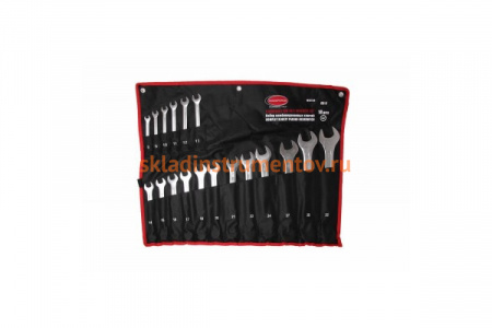 Набор ключей комбинированных 18 предметов 6 граней ROCKFORCE RF-5186H