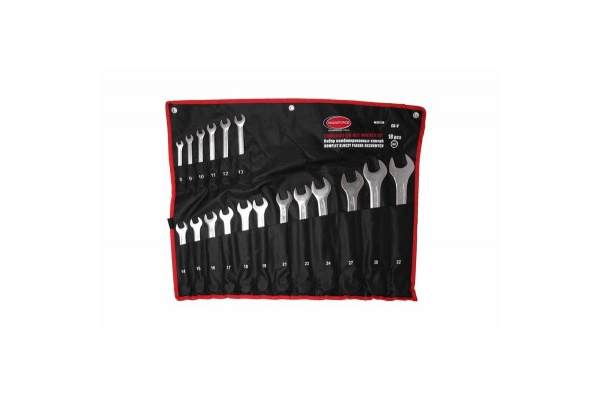 Набор ключей комбинированных 18 предметов 6 граней ROCKFORCE RF-5186H