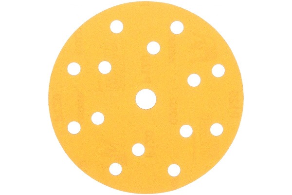 Круг шлифовальный GOLD (100 шт; 150 мм; 15 отв.; Р120) MIRKA 2361109912