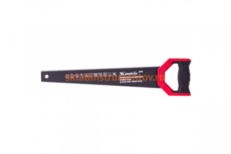 Ножовка по дереву 400 мм, две рабочие кромки 13-14 TPI и 7-8 TPI,тефлоновое покрытие MATRIX UNIVERSAL 23571