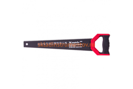 Ножовка по дереву 400 мм, две рабочие кромки 13-14 TPI и 7-8 TPI,тефлоновое покрытие MATRIX UNIVERSAL 23571