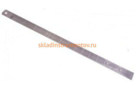 Металлическая линейка с двусторонней шкалой 2000х40х1,8мм GRIFF 033115