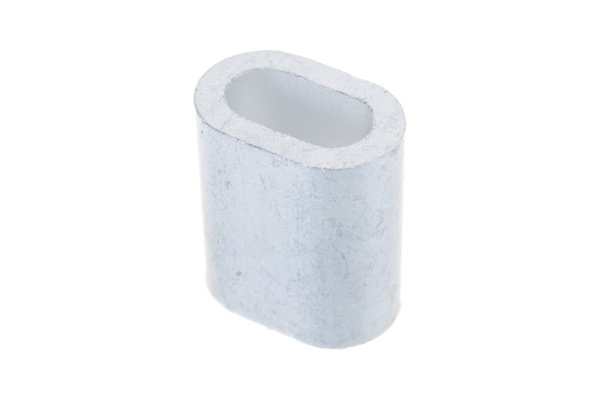 Зажим троса DIN 3093 алюминиевый 2 шт. (6 мм; ТФ6) Зубр 4-304476-06 Зажим троса DIN 3093 алюминиевый 2 шт. (6 мм; ТФ6) Зубр 4-304476-06