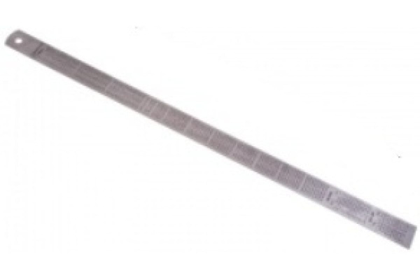 Металлическая линейка с двусторонней шкалой 2000х40х1,8мм GRIFF 033115