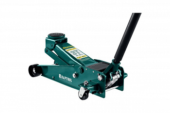 Домкрат KRAFTOOL гидравлический подкатной "Kraft-Lift", 3т, 133-465 мм,  43450-3 43450-3