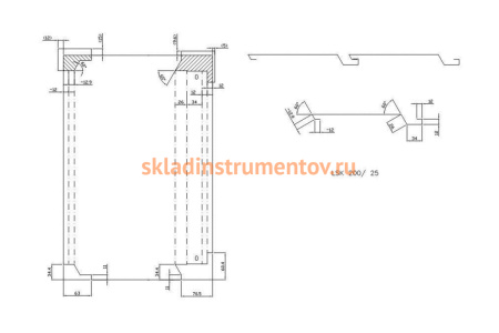 Угловырубной штамп MetalMaster К200 14337