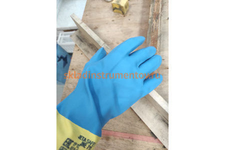 Неопреновые, химически стойкие перчатки Jeta Safety JNE711-XL/10