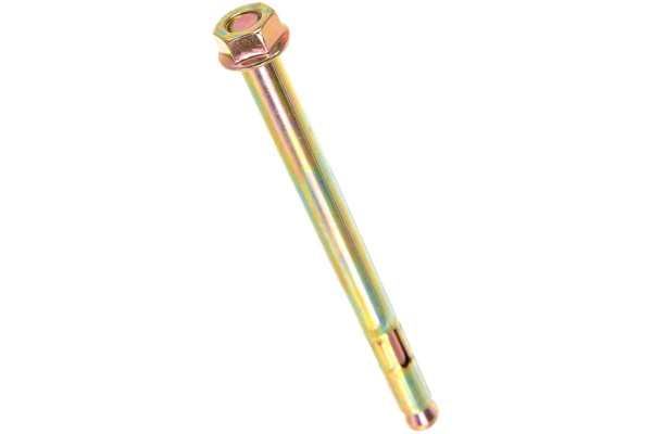 Анкерный болт с гайкой Зубр 10 x 125 мм, 40 шт, желтопассивированный, Профессионал 302342-10-125