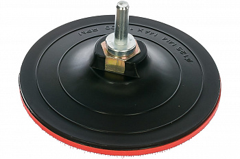 Насадка твердая с липучкой 125 мм для дрели и УШМ MATRIX 76230