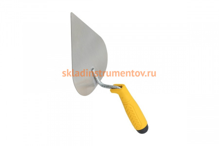 Кельма BIBER сердцевидная нержавеющая сталь, пластиковая рукоятка 180мм тов-191420