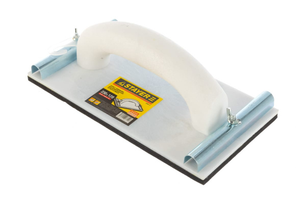 Терка для шлифования с металлическим фиксатором, 120x230мм STAYER 3569-12