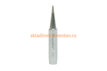 Жало конус со скосом 1 мм для паяльных станций ProsKit 5SI-216N-BC 00274317 Жало конус со скосом 1 мм для паяльных станций ProsKit 5SI-216N-BC 00274317