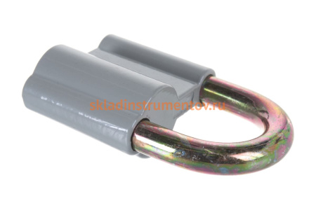 Навесной замок КУРС корпус из алюминиевого сплава, стальная дужка, 60 мм 67015