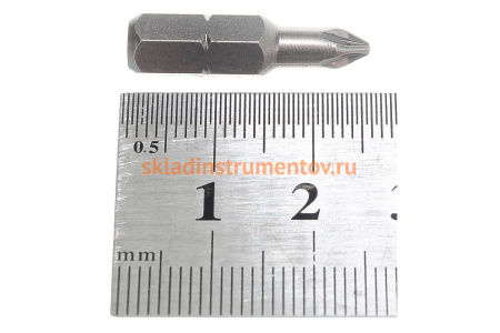 Бита крестовая PZ 1X25, 2шт Felo 02101036