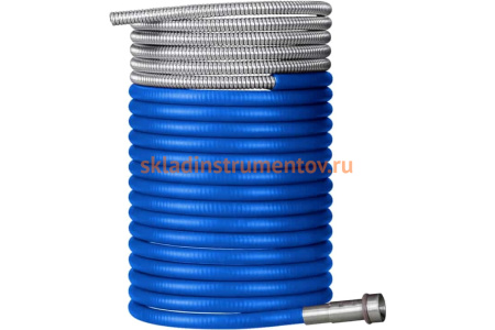 Канал направляющий (4 м; 0.6-0.8 мм; сталь; синий) Foxweld 4558