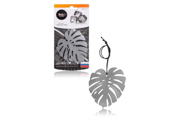 Подвесной ароматизатор Airline Монстера черный лед AFMO219