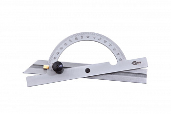 Угломер-транспортир GRIFF 0-180, d=100мм, L=150мм D143005