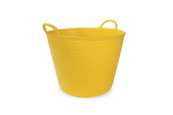 Корзина пластиковая жёлтая №3 RUBI 40л 88720