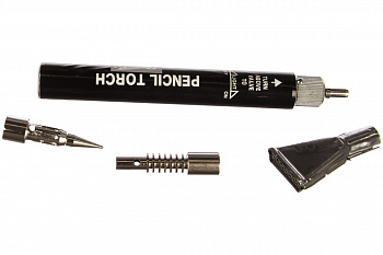 Газовая горелка SPARTA тип "Карандаш" + 2 насадки для пайки, 200 мм 914185