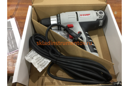 Сетевая дрель-шуруповерт ЗУБР ЗСШ-300-2