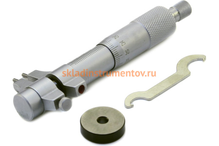 Микрометрический нутромер с боковыми губками 100-125 мм, 0.01 мм ЧИЗ 42793