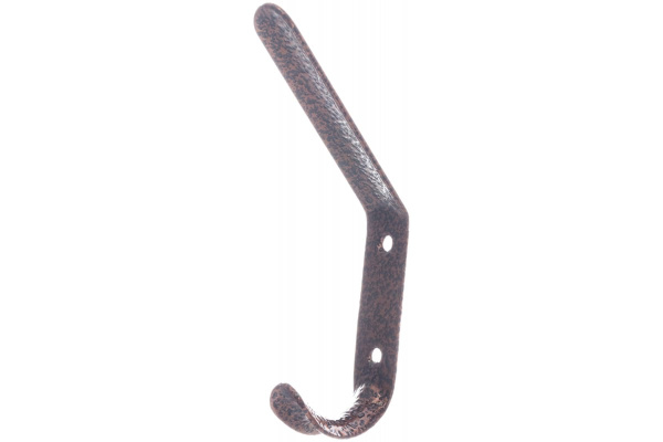Крючок-вешалка СИБРТЕХ №4, антик медь, 10шт. 91597