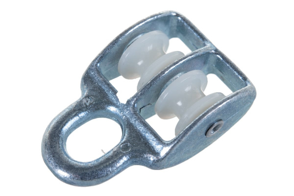 Блок двойной с пластиковым роликом (10 шт; 5х15 мм; ТФ5) Зубр 4-304595-15