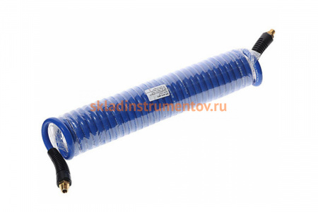 Шланг витой полиуретановый (8х12 мм; 7.5 м; 1/4") ЭВРИКА ER-AHC-48D