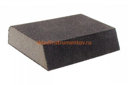 Губка шлифовальная комбинированная (69х97х26 мм; Fine P120) REDVERG 6624228