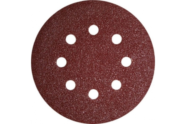 Круг шлифовальный на липкой основе (25 шт; 125 мм; Р240) ПРАКТИКА 034-205